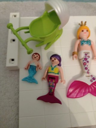 Familia de Sirenas Playmobil WQ