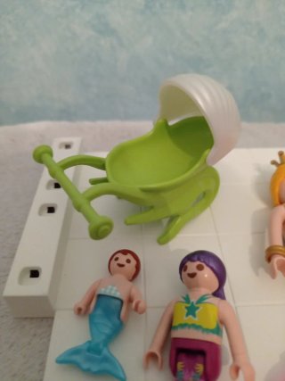Familia de Sirenas Playmobil WQ