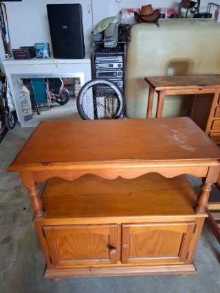 Mesa TV Provenzal Madera