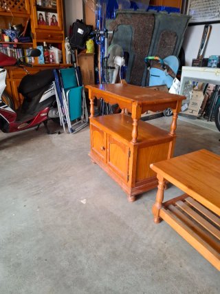 Mesa TV Provenzal Madera