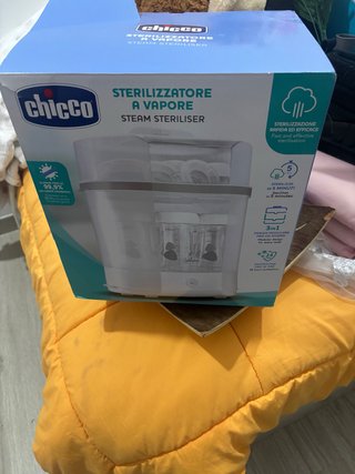 Esterilizador bebe marca chicco