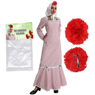 Vestido Chulapa Talla L San Isidro Chotis Nuevo