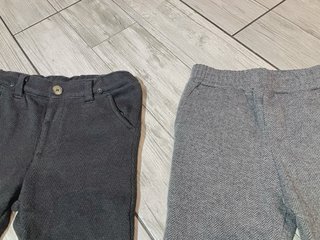 2 Pantaloni eleganti bimbo 18 mesi