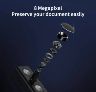 Scanner portatile CZUR SHINE Documenti