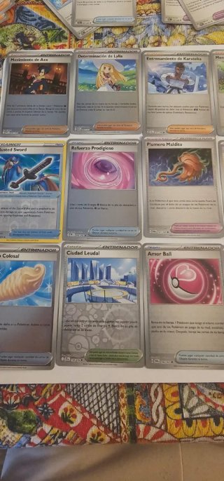 Lote di carte Pokémon Trainer in spagnolo - 25€