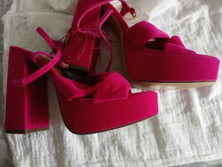 Sandali Fucsia Primark Taglia 39