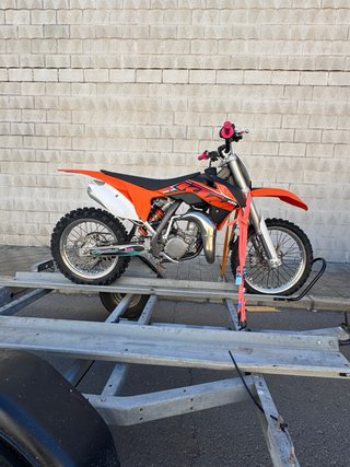 KTM 85 Motocross Naranja/Negra