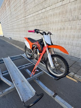 KTM 85 Motocross Naranja/Negra