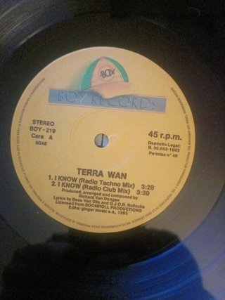 Terra Wan - I Know,  Maxi-Single