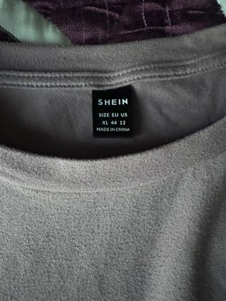 Camiseta Lactancia SHEIN Talla XL Morado