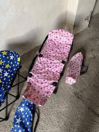 Hamacas infantiles plegables (2 unidades) 15€ una.