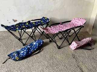 Hamacas infantiles plegables (2 unidades) 15€ una.