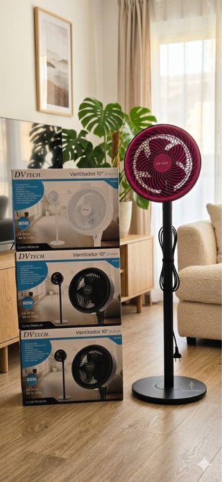 Ventilador DV Tech 10 25,4 cm 80W