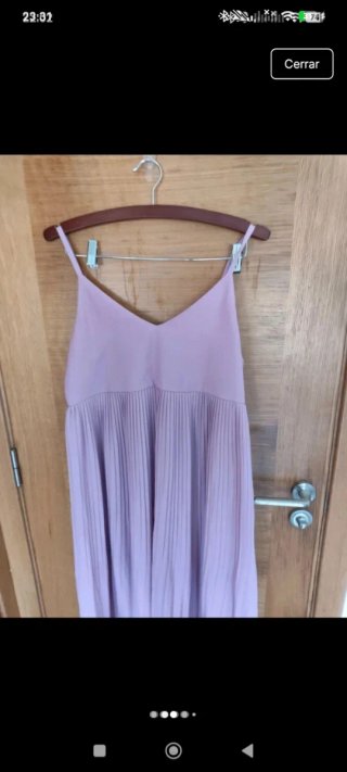 Vestido Mango rosa