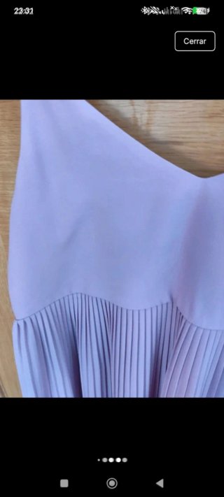 Vestido Mango rosa