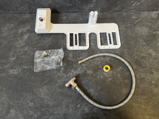 Ibergrif Bidet WC Doble Boquilla Retráctil