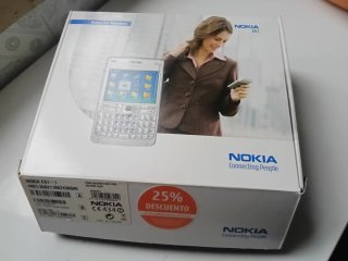 Nokia E61 Terminal Móvil con Teclado