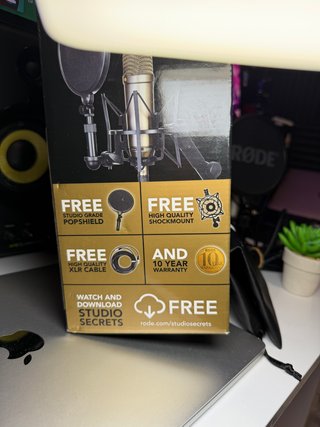 Rode NT1-A + Presonus iTwo