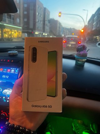 Samsung A56 5G Plata Nuevo
