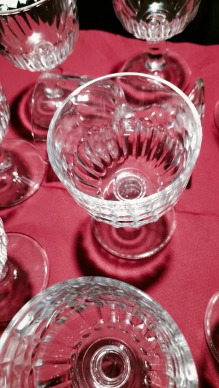 Set 10 Bicchieri Vetro