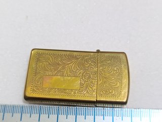 Accendino Zippo Slim Dorato H-XI 1995