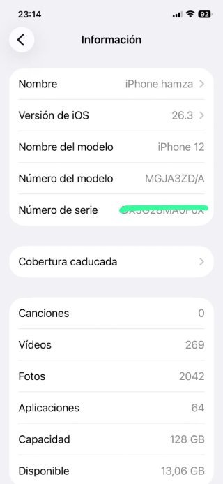 iPhone 12 Reacondicionado 128gb