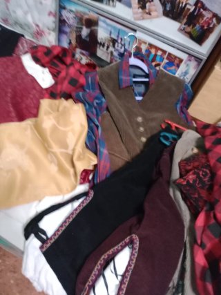 Traje Baturro ;incluye:pantalón,calzón y chaleco