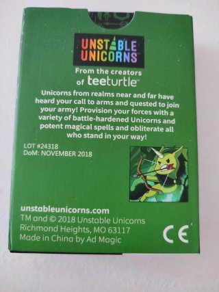 Expansión Unstable Unicorns: Legend