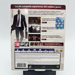 Hitman Definitive Edition Steelbook PS4 Italiano