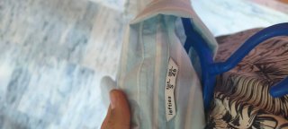 Top Verano Rayas Azul y Blanco Talla Única