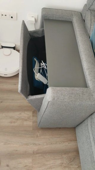Sofá Cheislong Gris con cama