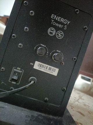 Torre de Sonido Energy Sistem Tower 5 Negra