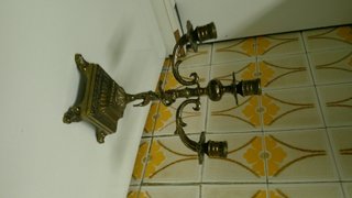 Candelabro de Bronce