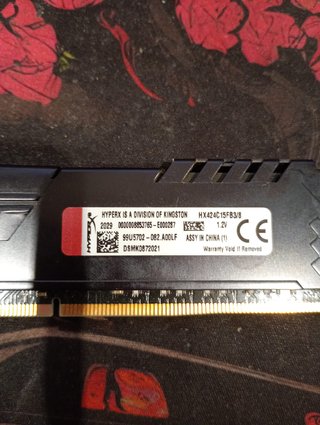 Memoria RAM Kingston DDR4 8GB 2400MHz
