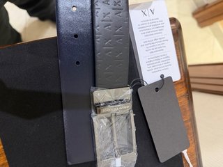 Cintura Armani Exchange A|X Nera