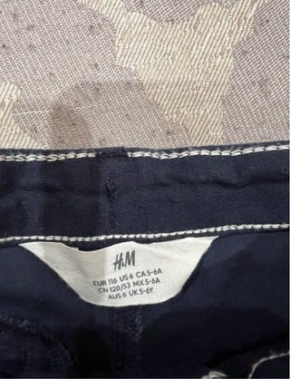 Lote Ropa niños gemelos H&M talla 6 años