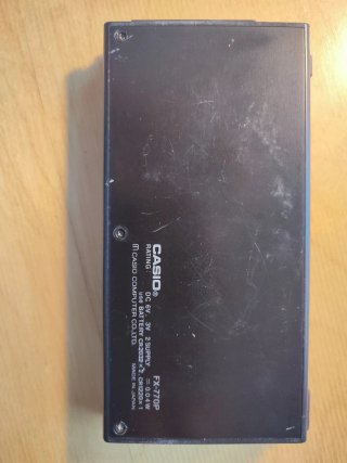 Ordenador de bolsillo Casio FX-770P