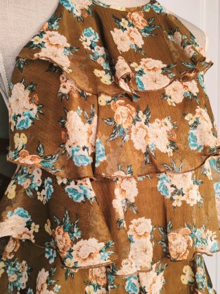 VESTITO ZARA VOLANT FLOREALE - Sold Out / Virale