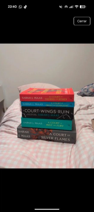 Acotar saga completa en inglés