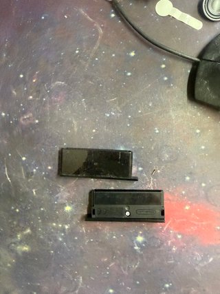 Tapa Nintendo DS Lite negra