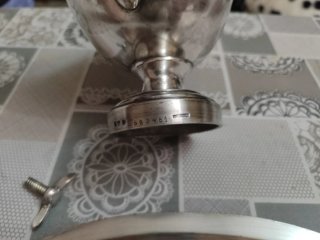 Salsera Christofle vintage con plato