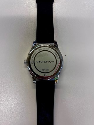 Reloj Viceroy Ref: 401383-07 Negro y Plateado