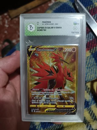 Pokemon Zapdos di Galar V Rara Segreta