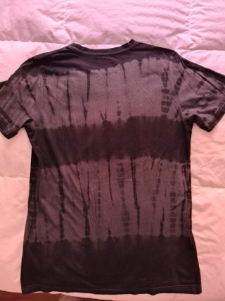 Camiseta Hurley Tie-Dye Negra y Turquesa 12-13 año