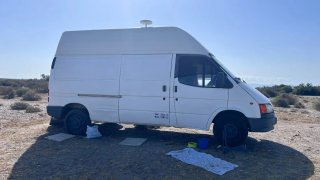 Camper Ford Transit Furgón 2.5D 1998 MOTOR AVERIAD