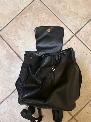 Zaino similpelle nero