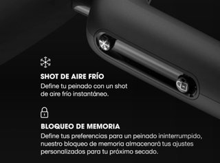 Secador de pelo ghd Speed plateado