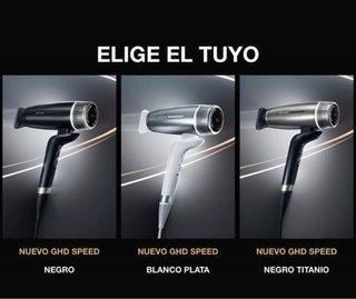 Secador de pelo ghd Speed plateado