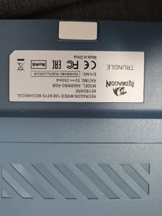 Teclado Mecánico Redragon K668 RGB 219931