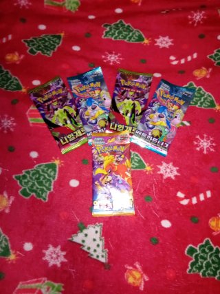 5 Pacchetti di Carte Pokémon
